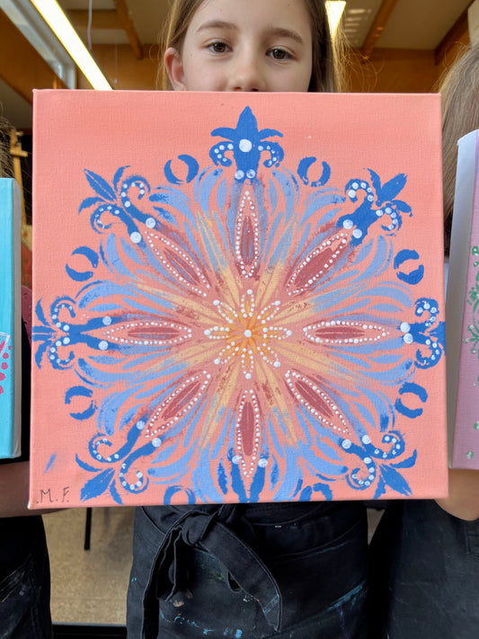 Paint Party: Mandala Dot Painting