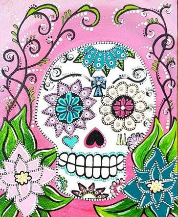 Holiday Workshop: Colourful Mexican Skull Painting