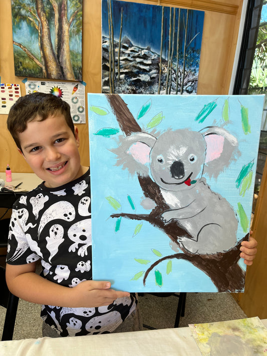 Kids Paint Party-Cute Koala