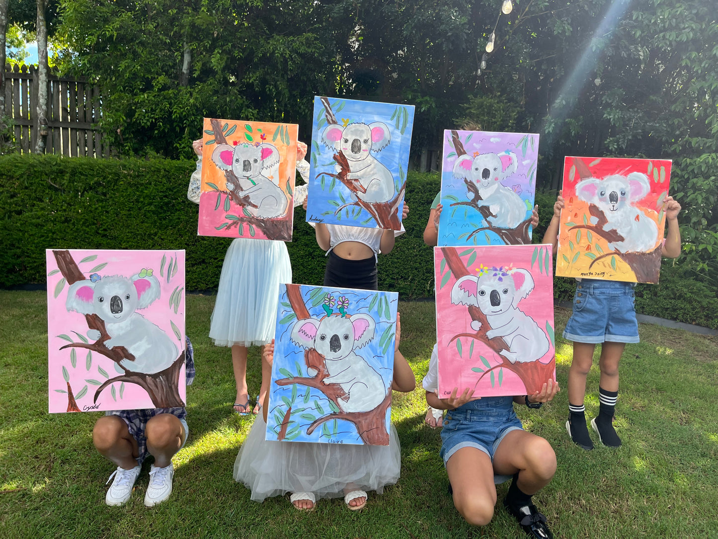 Kids Paint Party-Cute Koala