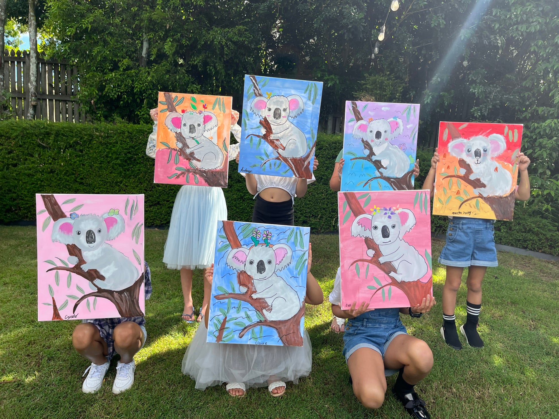 Cute Koala Painting Party with The Paint Sesh
